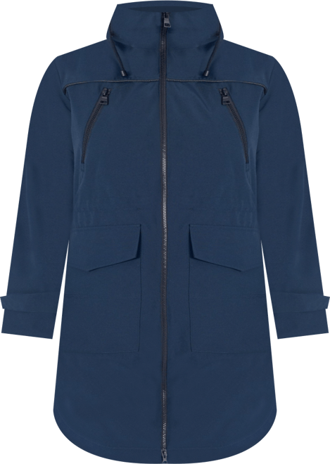 Alpine North WOMEN'S PLUS SIZE RAIN - WEATHER RESISTANT RAINCOAT