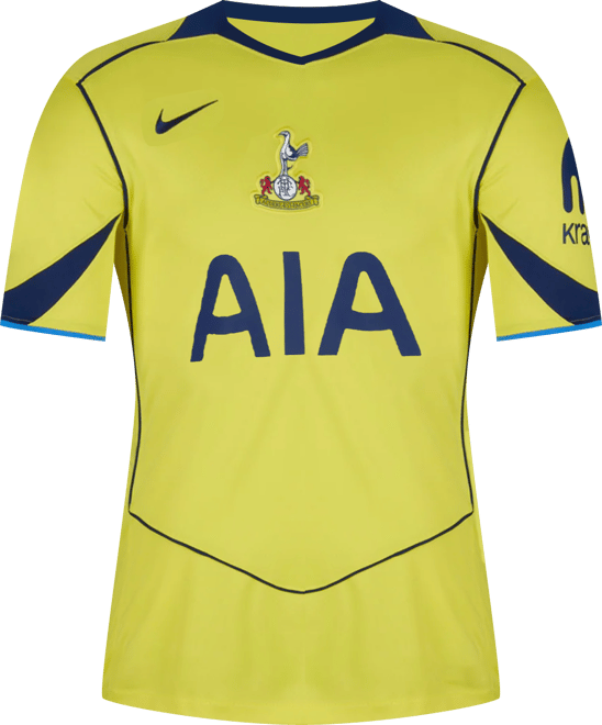 Tottenham Hotspur 2025/26 Stadium Third Men's Nike Dri-FIT Total 90 Soccer Replica Jersey