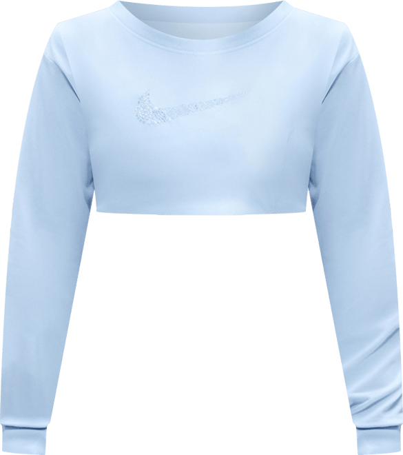 Nike Women's Artist Collection Women's Dri-FIT Cropped Long-Sleeve T-Shirt