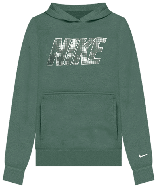 Nike Sportswear Club Fleece Sudadera con gorro sin cierre para niños talla grande