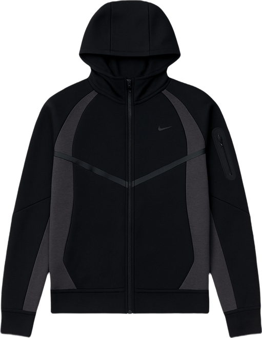 Nike Tech Men's Colour-Block Full-Zip Fleece Windrunner Jacket