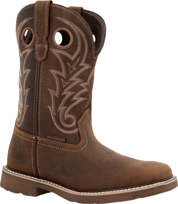 Men's Core 37 Western 11" Waterproof Pull-On Work Boot