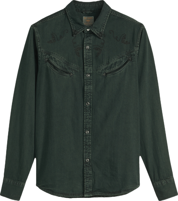 Men's Cotton Western Shirt