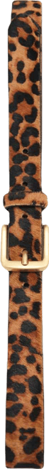 Women's Animal Print Leather Belt