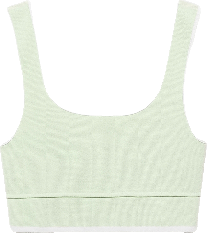 Women's Contrasting Trim Knitted Top