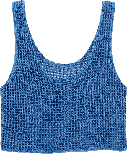 Women's Knitted Crop Top