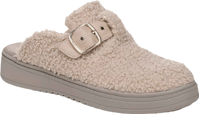 Women's Vibe-Cozy Washable Round Toe Mule Clogs