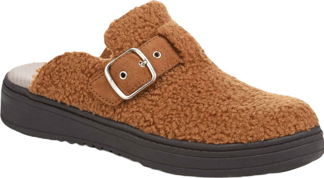 Women's Vibe-Cozy Washable Round Toe Mule Clogs