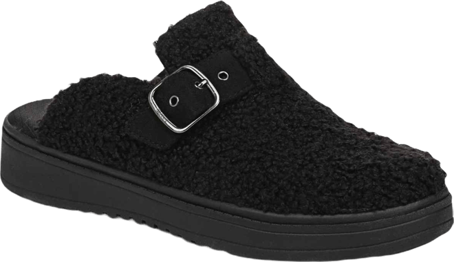 Women's Vibe-Cozy Washable Round Toe Mule Clogs