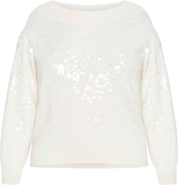 Plus Size Braylin Sequin Jumper