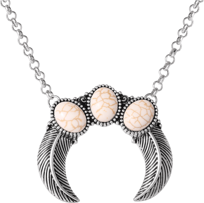 Ox Silver Western Necklace