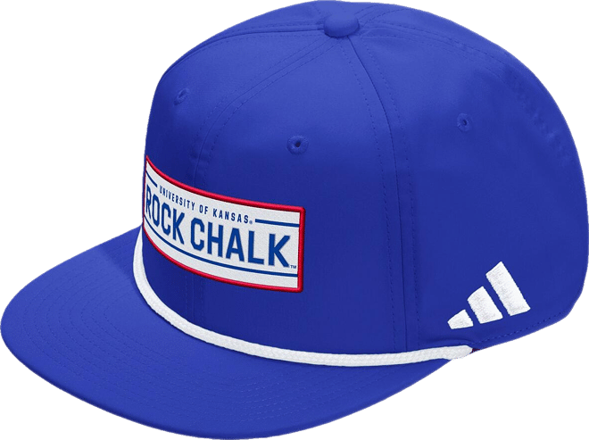 Men's and Women's Royal Kansas Jayhawks Locker Room Rope Adjustable Hat