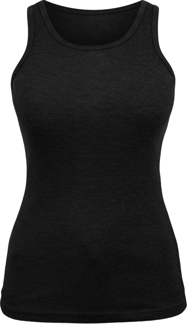 Women's Loose Fit Ribbed Tank Top