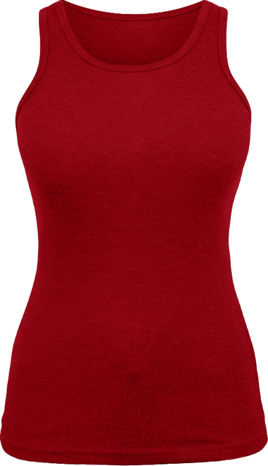 Women's Loose Fit Ribbed Tank Top