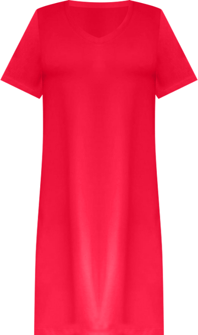 Women's Within Perfect Short-Sleeve V-Neck Tee Dress