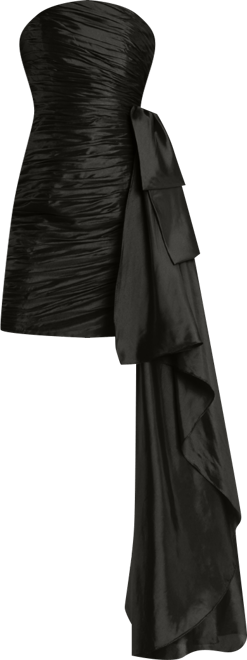 Strapless Ruched Mini Dress