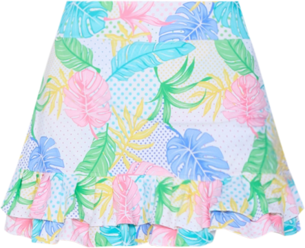 Women's G Lifestyle Double Ruffle Skort