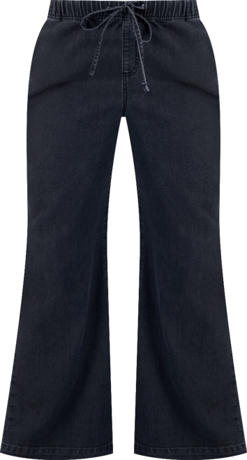 Women's Wide-Leg Pull-On Jeans, Macy's Exclusive