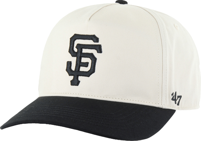 47 Brand Giants Two Tone Hitch Visor - Men's | Foot Locker