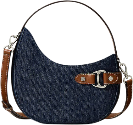 Lauren Ralph Lauren Denim Small Tasha Crossbody Bag | Belk