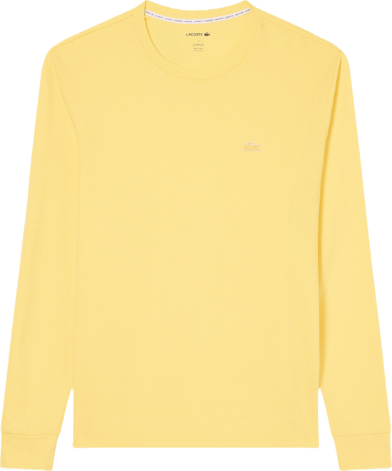 Men's Waffle-Knit Thermal Sleep Shirt