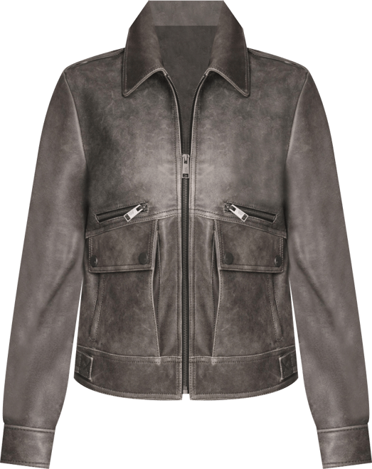 Women's Addis Aviator Leather Jacket