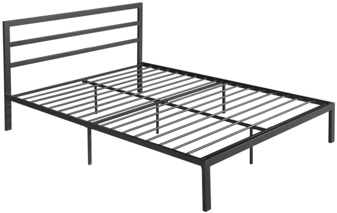Streamdale Queen Size Metal Bed Frame With Headboard