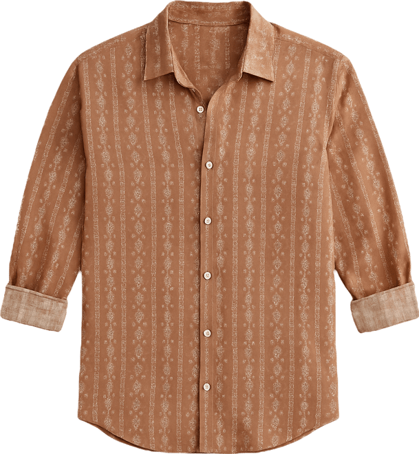 Men's Ethnic Imprint Shirt