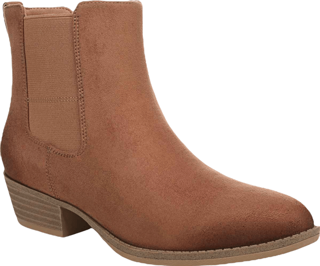 Women's Mara Stacked Block Heel Chelsea Short Boots