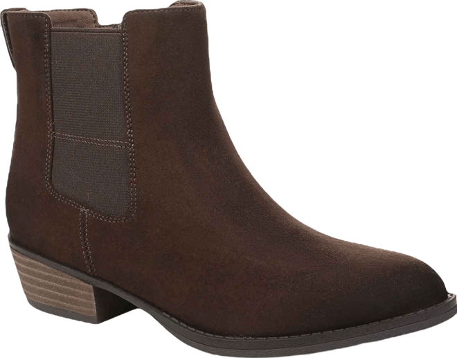 Women's Mara Stacked Block Heel Chelsea Short Boots