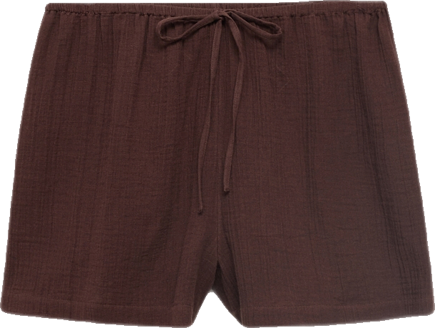 Women's Drawstring Cotton Shorts