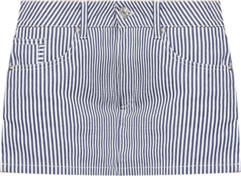 Womens Liliane Striped Mini Skort