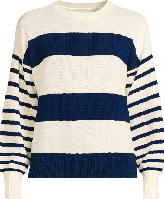 Plus Size Drifter Jersey Crewneck Sweater