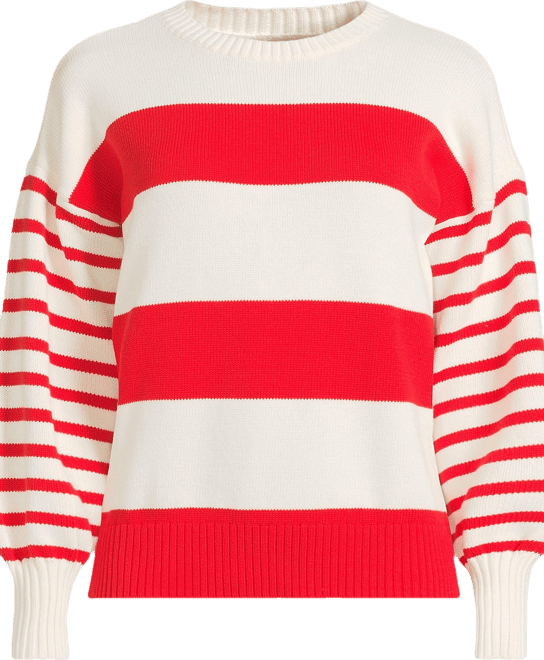 Plus Size Drifter Jersey Crewneck Sweater