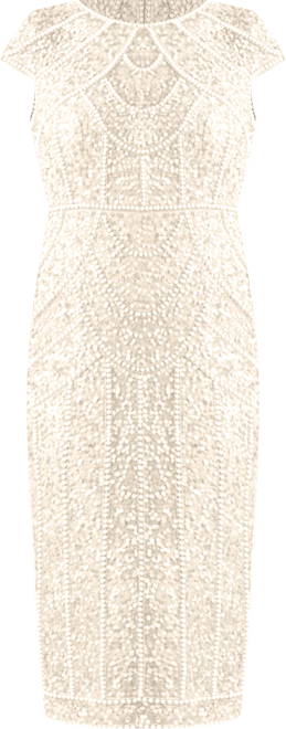 Women's Embellished Pencil Dress