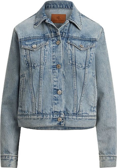 Women's Paizley Rigid Denim Trucker Jacket
