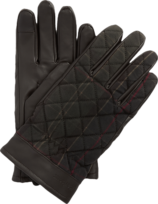 Men's Darwen Quilted Tartan Gloves