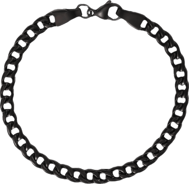 8MM Figaro Chain Bracelet