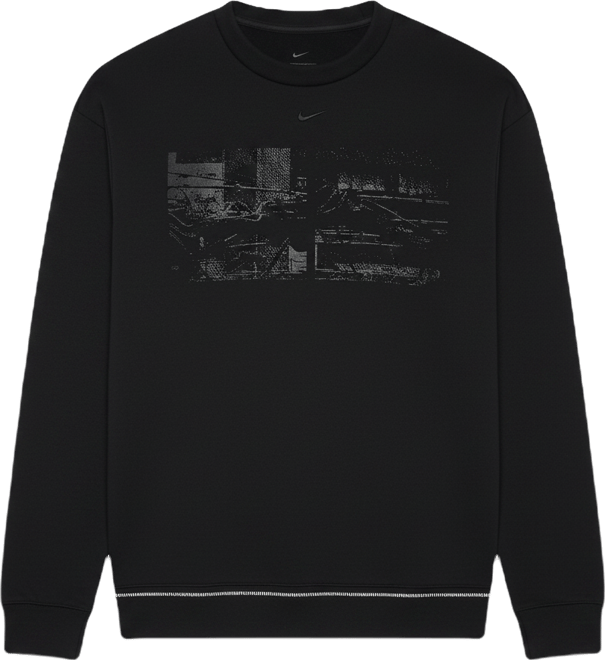 Nike Tech Men's Fleece Crew with Reflective Accents