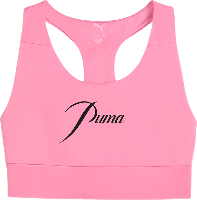 PUMA Stewie Timeless Women's Moisture Wicking, Mid Impact Sports Bra