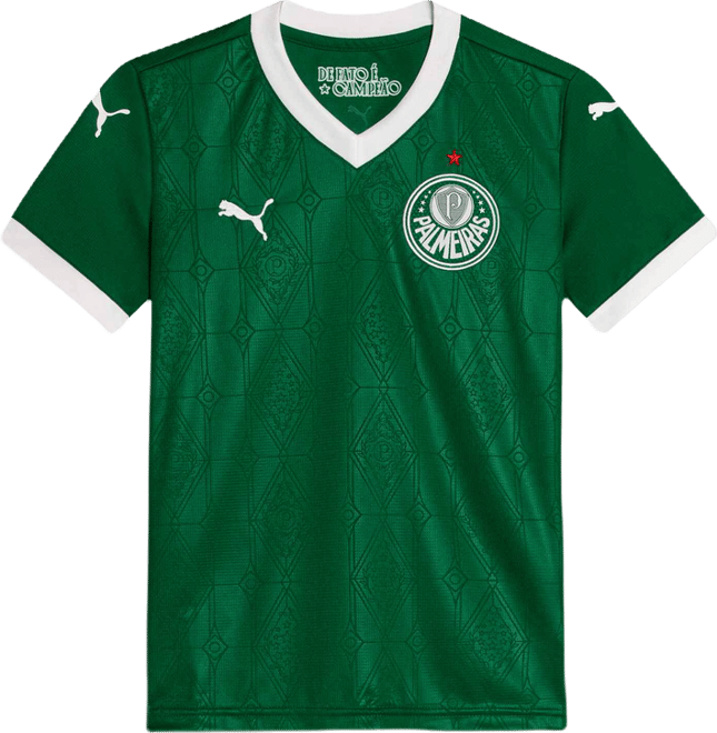 SE Palmeiras Torcedor '25 Home Big Kids' Soccer Jersey | PUMA
