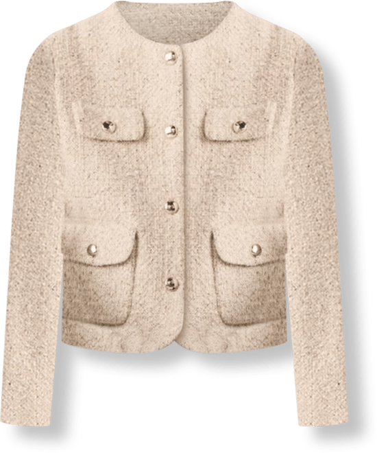 Maje Short Boucle Tweed Jacket | Bloomingdale's