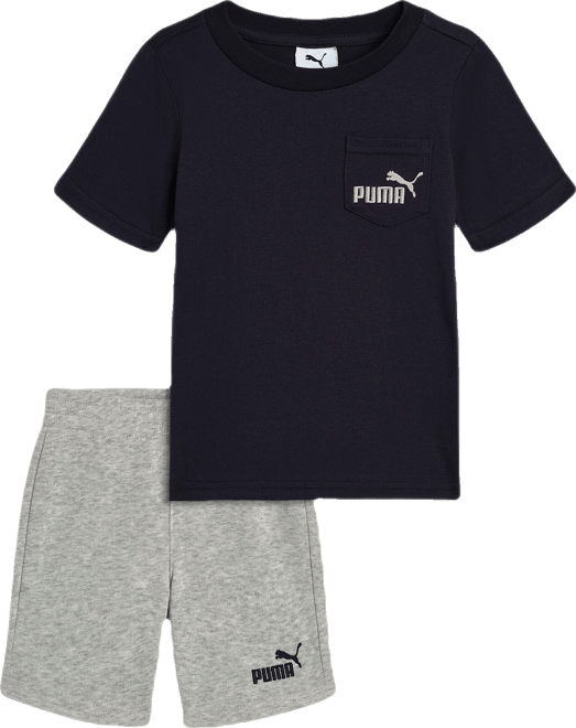 PUMA Matching Setss' T-Shirt and Fleece Shorts, Toddlers