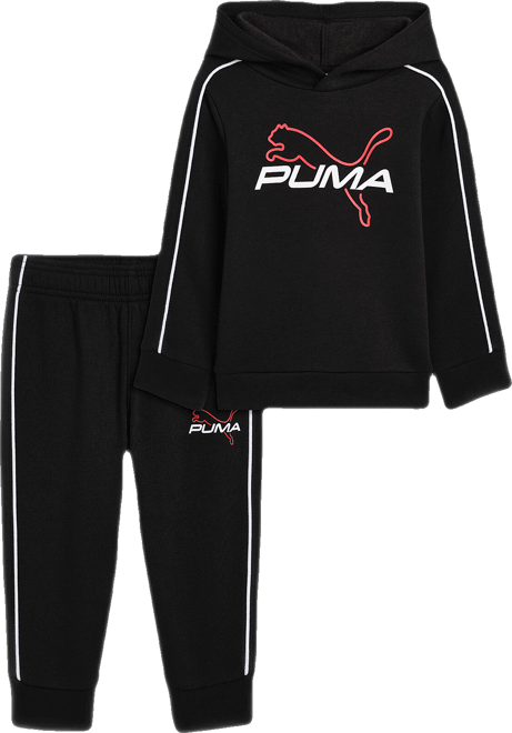 PUMA Matching Setss' Cotton Fleece Sweatshirt and Joggers, Toddlers