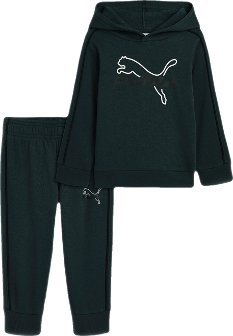 PUMA Matching Setss' Cotton Fleece Sweatshirt and Joggers, Toddlers