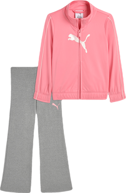 PUMA Matching Setss' Track Jacket and Flare Leggings, Toddlers