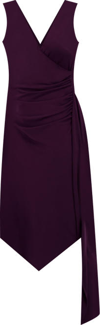 Women's Asymmetrical Midi Dress