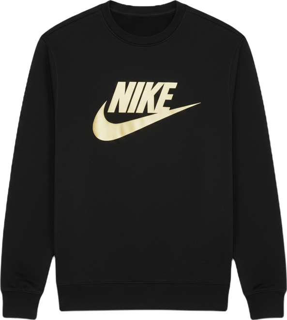 Nike Sportswear Club Sudadera de cuello redondo de tejido Fleece con gráfico para hombre