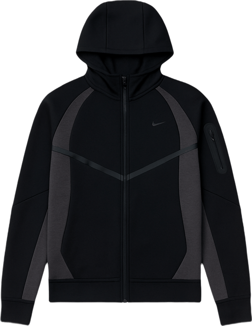 Nike Tech Men's Color-Block Full-Zip Fleece Windrunner Jacket