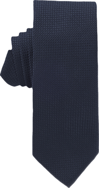 Boss by  Men's Cotton Silk Structured Tie